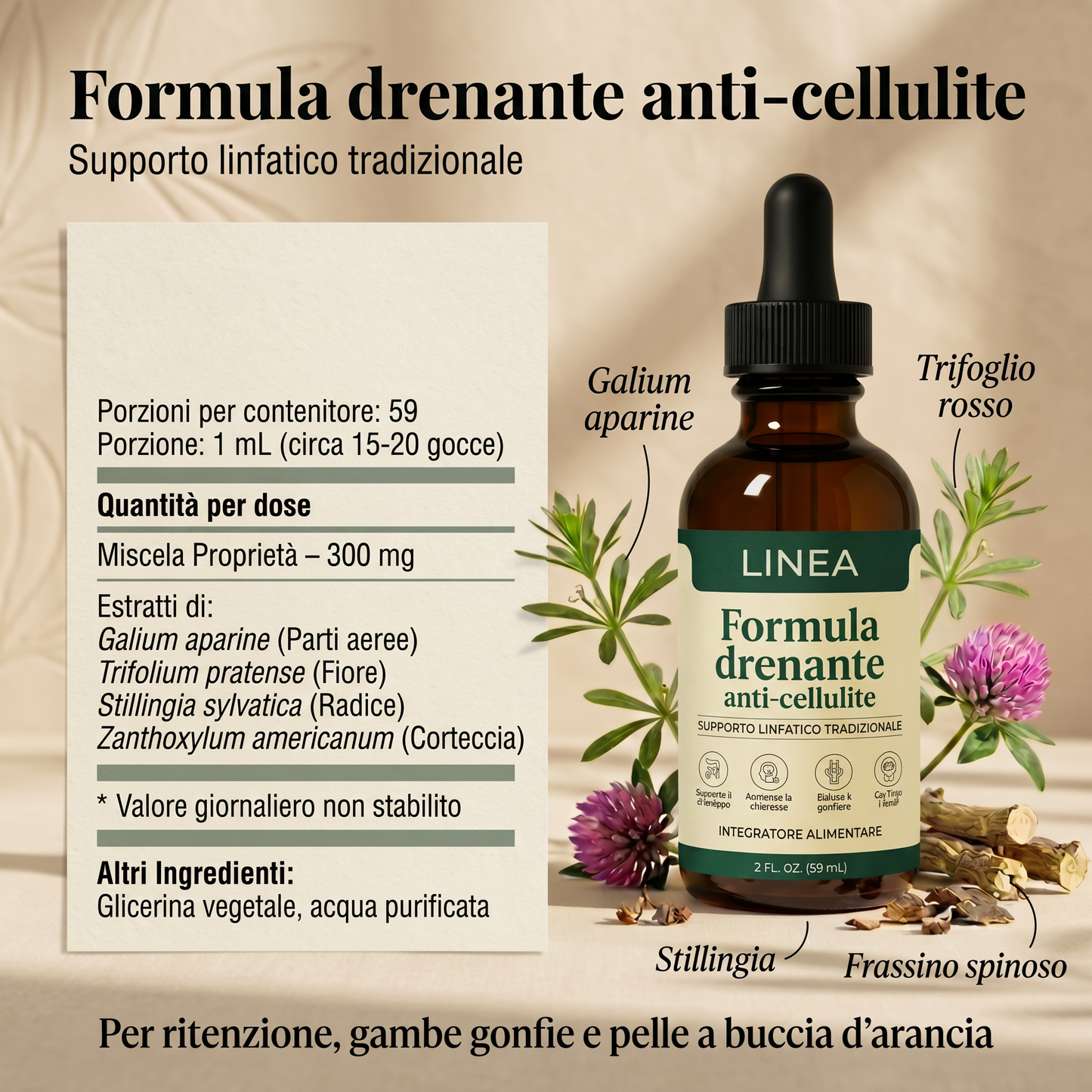 Linea – Drenante Anticellulite